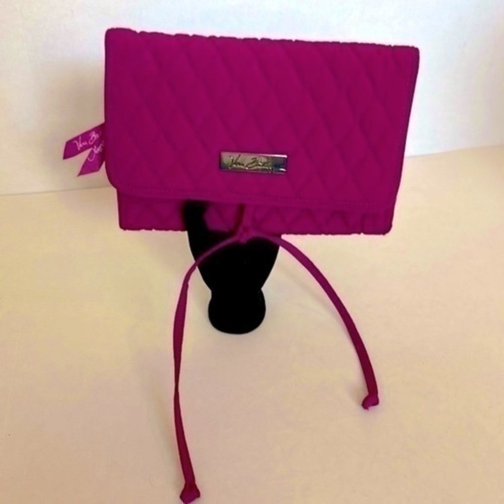 HOT PINK  Vera Bradley jewelry travel organizer